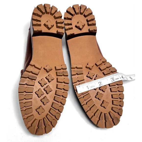 Madewell Chestnut Leather Flats - Picture 7 of 7